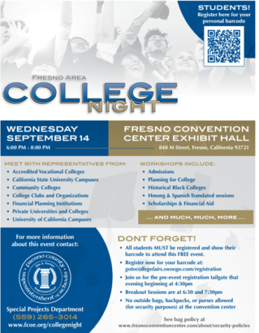 College Night For Perspective Seniors